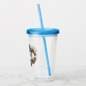 Pop Art IJslandse paarden Acryl Drinkbeker (Links)