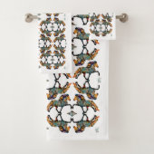 Pop Art IJslandse paarden Bad Handdoek (Insitu)