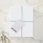 Pop Art IJslandse paarden Cadeaulabel (Met Touw)