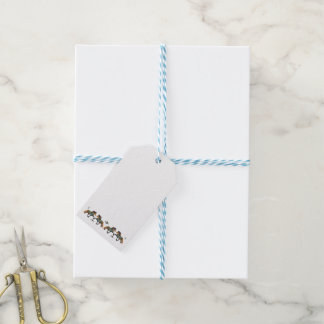 Pop Art IJslandse paarden Cadeaulabel