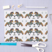 Pop Art IJslandse paarden Tissuepapier (Craft)