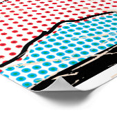 Pop Art Illustrated Oekraïne Poster (Hoek)