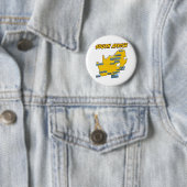 Pop Art Illustrated Zuid-Afrika Ronde Button 5,7 Cm (In situ)
