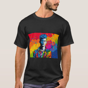 Pop art illustratie, Pride Day en de LGBT T-shirt