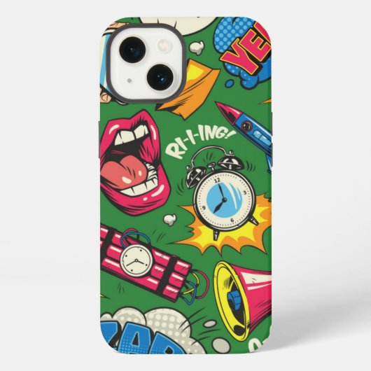 Pop Art iPhone Hoesje (Achterkant)