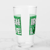Pop Art Irish Love Glas (Links)