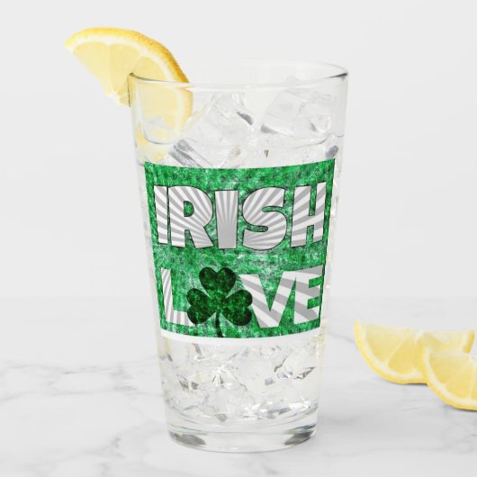 Pop Art Irish Love Glas (Voorkant ijs)