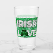 Pop Art Irish Love Glas (Voorkant)