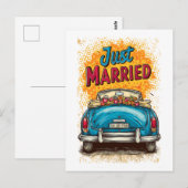 Pop Art is getrouwd Briefkaart (Voorkant / Achterkant)