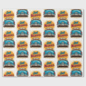 Pop Art is getrouwd Cadeaupapier (Vlak)