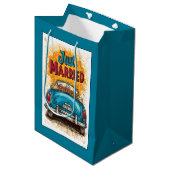 Pop Art is getrouwd Medium Cadeauzakje (Voorkant Gekanteld)