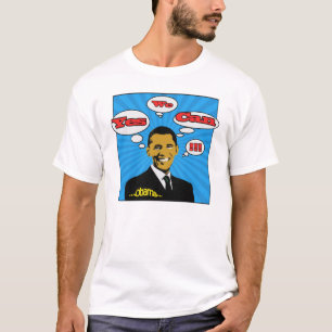 Pop Art Ja We kunnen Obama T-Shirt