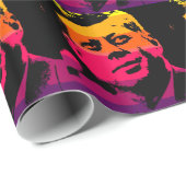 Pop Art Jack JFK John F. Kennedy Cadeaupapier (Rol Hoek)