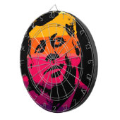 Pop Art Jack JFK John F. Kennedy Dartbord (Voorkant Rechts)