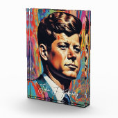 Pop Art Jack JFK John F. Kennedy Fotoblokken (Rechts)