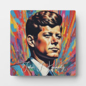 Pop Art Jack JFK John F. Kennedy Fotoplaat (Voorkant)