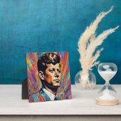 Pop Art Jack JFK John F. Kennedy Fotoplaat (Insitu)