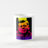 Pop Art Jack JFK John F. Kennedy Koffiemok (Center)