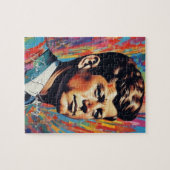 Pop Art Jack JFK John F. Kennedy Legpuzzel (Horizontaal)