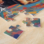 Pop Art Jack JFK John F. Kennedy Legpuzzel (Zijkant)