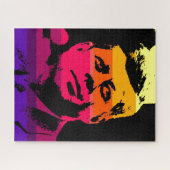 Pop Art Jack JFK John F. Kennedy Legpuzzel (Horizontaal)