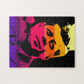 Pop Art Jack JFK John F. Kennedy Legpuzzel (Horizontaal)