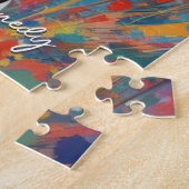 Pop Art Jack JFK John F. Kennedy Legpuzzel (Zijkant)