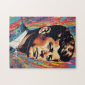 Pop Art Jack JFK John F. Kennedy Legpuzzel (Horizontaal)