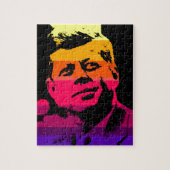 Pop Art Jack JFK John F. Kennedy Legpuzzel (Verticaal)