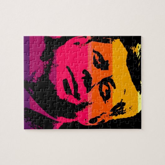 Pop Art Jack JFK John F. Kennedy Legpuzzel (Horizontaal)