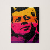 Pop Art Jack JFK John F. Kennedy Legpuzzel (Verticaal)