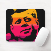 Pop Art Jack JFK John F. Kennedy Muismat (Met muis)
