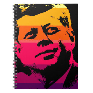 Pop Art Jack JFK John F. Kennedy Notitieboek
