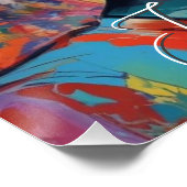 Pop Art Jack JFK John F. Kennedy Perfect Poster (Hoek)