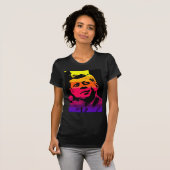 Pop Art Jack JFK John F. Kennedy T-shirt (Voorkant volledig)