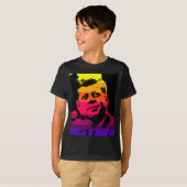 Pop Art Jack JFK John F. Kennedy T-shirt (Voorkant volledig)