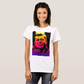Pop Art Jack JFK John F. Kennedy T-shirt (Voorkant volledig)