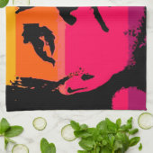 Pop Art Jack JFK John F. Kennedy Theedoek (Gevouwen)