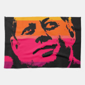 Pop Art Jack JFK John F. Kennedy Theedoek (Horizontaal)