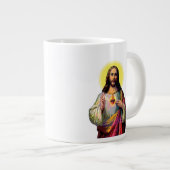 Pop Art Jesus Christus Grote Koffiekop (Voorkant rechts)