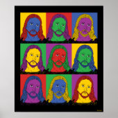 Pop Art Jesus Poster (Voorkant)