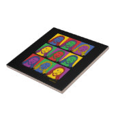 Pop Art Jesus Tegeltje (Zijkant)