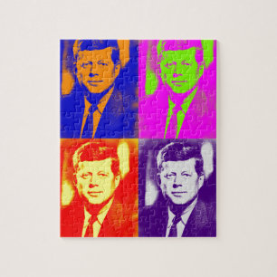 Pop Art JFK John F. Kennedy Legpuzzel