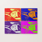 Pop Art JFK John F. Kennedy Legpuzzel (Horizontaal)