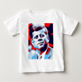 Pop Art JFK John F. Kennedy Red Blue (Voorkant)