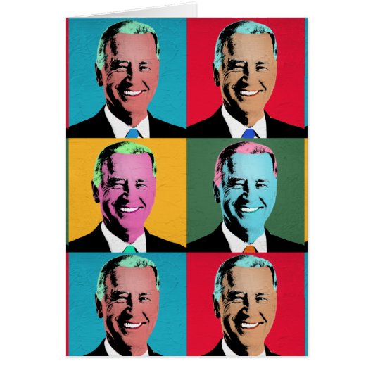 Pop Art Joe Biden (Voorkant)