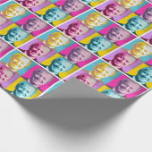 Pop Art Joe Biden Cadeaupapier (Hoek)