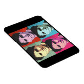 Pop Art Justin Trudeau - Volledige grootte -.png Magneet (Rechterzijde)