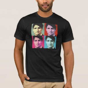 Pop Art Justin Trudeau - Volledige grootte -.png T-shirt