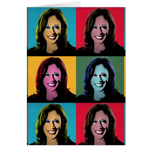 Pop Art Kamala Harris (Voorkant)